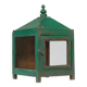 Pointed Temple Showcase Green Patina Piece and Original Patina