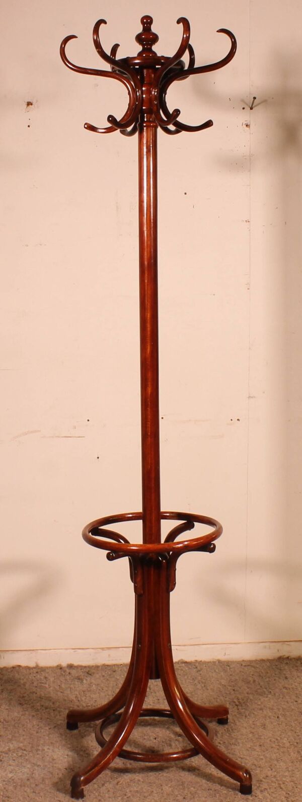 Porte Manteau perroquet, Art Nouveau, dit Thonet