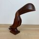 Letter door toucan Scandinavian wood sculpture