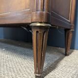 Louis XVI style cherry wood display case