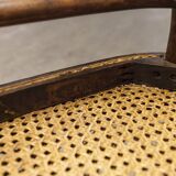 Pair of chairs bistrot Thonet Austria 1900 canning stamped