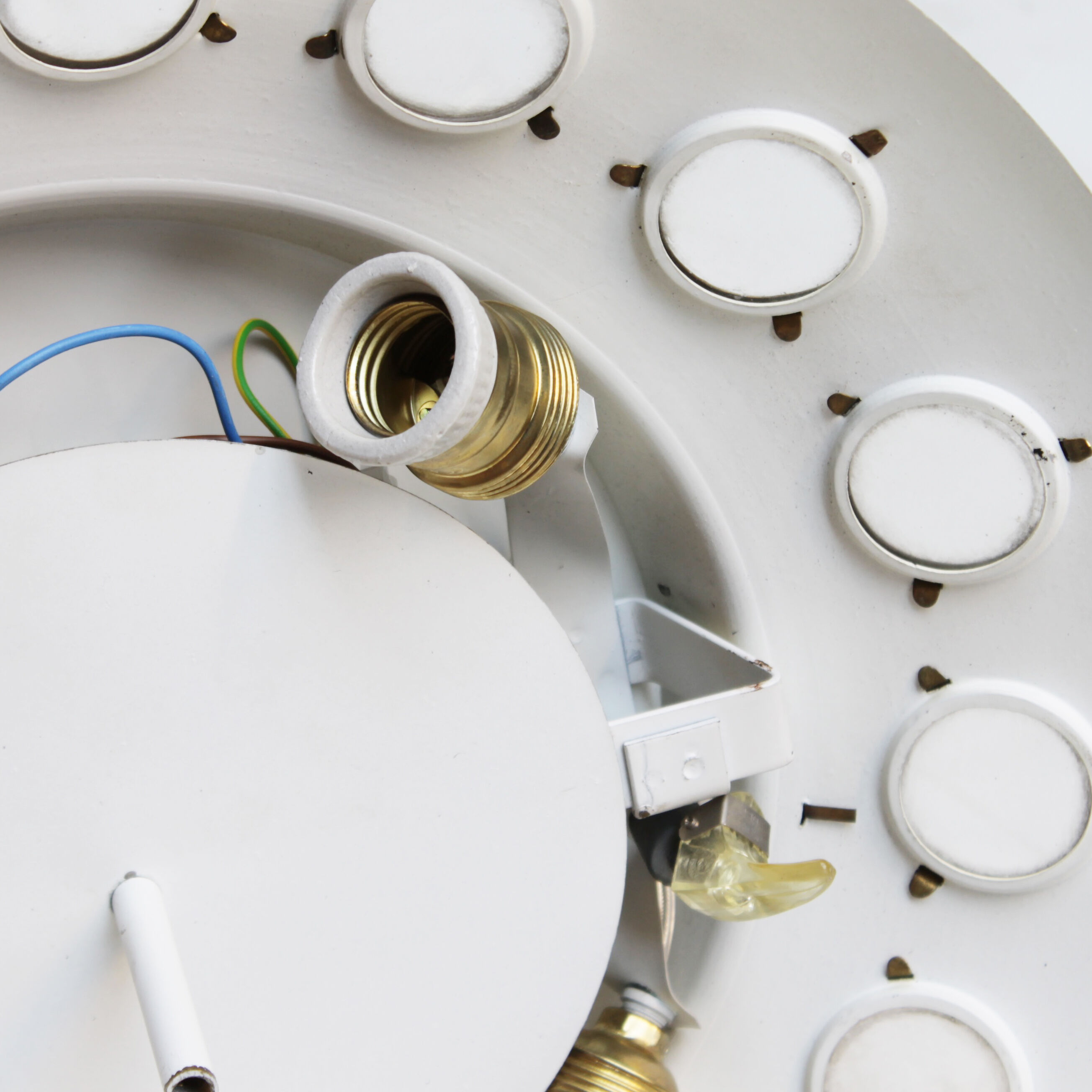 Italian hanging lamp by Lumen Milano