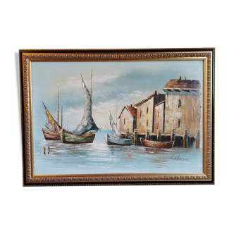 Wooden frame board