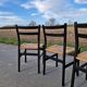 4 Gessef chairs by the Consorzio Sedie Friuli manufacturer.