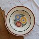 Antique hollow plate made of Creil and Montereau ironstone Veritas