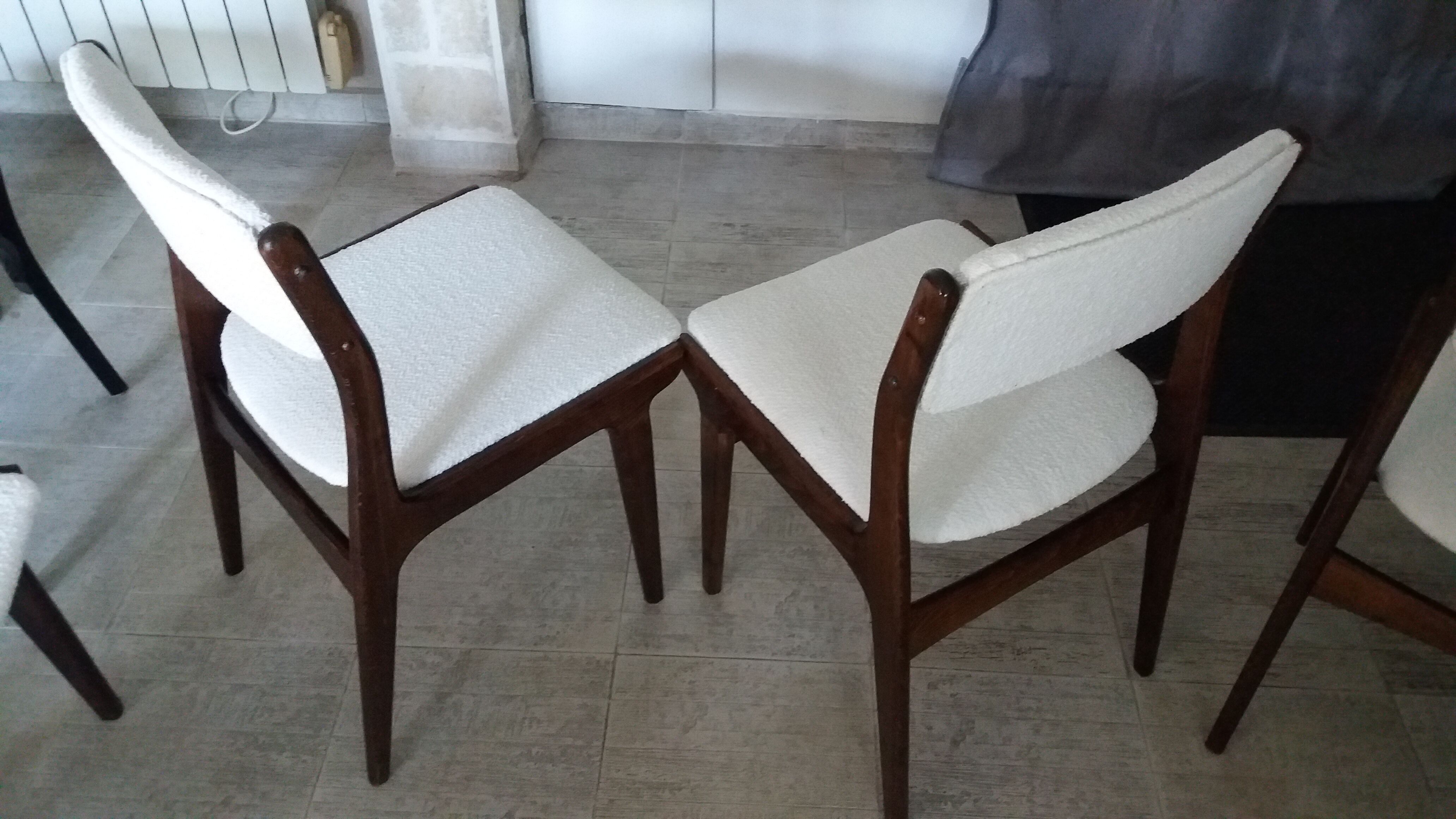 Set of 4 Scandinavian chairs