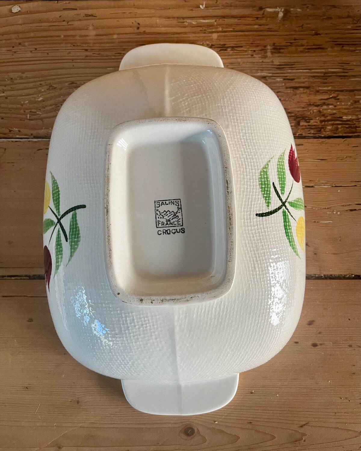 Salins Crocus soup tureen, sauce boat and serving dishes set