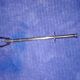 PINCE A GLACONS EN METAL ARGENTE