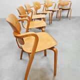 6 chaises finlandaises Aslak par Ilmari Tapiovaara pour Asko, 1960