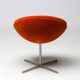 Unique chairs Tramontana Jade and Ember Velvet Verner Panton C1