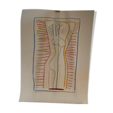 Pablo Picasso (1881-1973), Standing Female Nude II, 1946, published by Acte, 2004 Succesion Picasso, SABAM,Belgium
