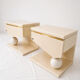 Pair of bedside tables Éric Maville & Jean-Claude Mahey – 1970s