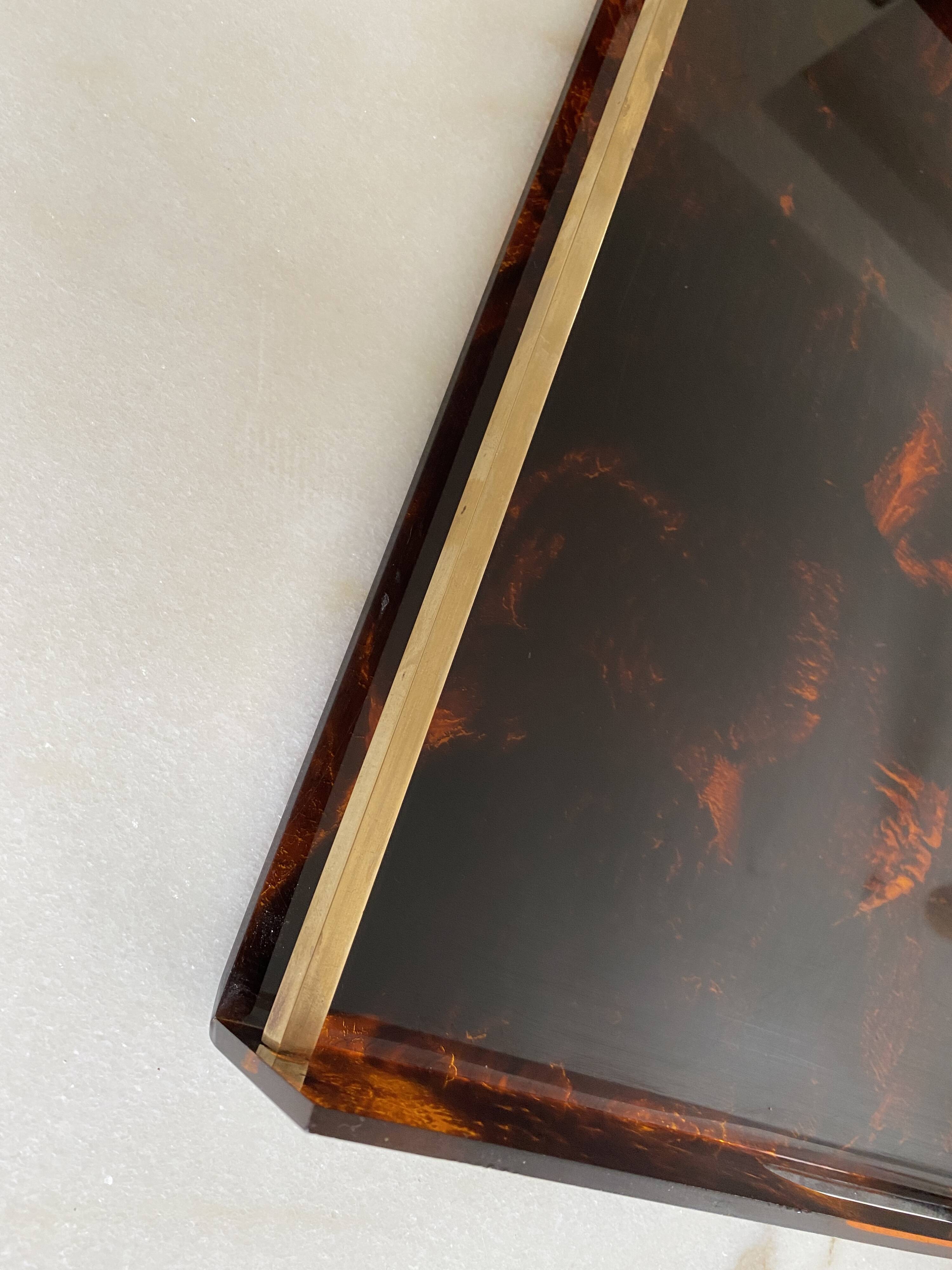 Lucite tray Maison Mercier 1970