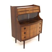 Scandinavian rosewood secretary desk, Gunnar Falsig, Denmark, 1960