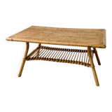 Rattan coffee table