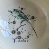 Set of 4 Limoges porcelain tea cups from the Ancienne Manufacture Royale from Bernardaud