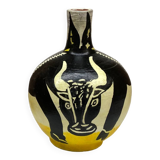 Picasso-inspired bull vase