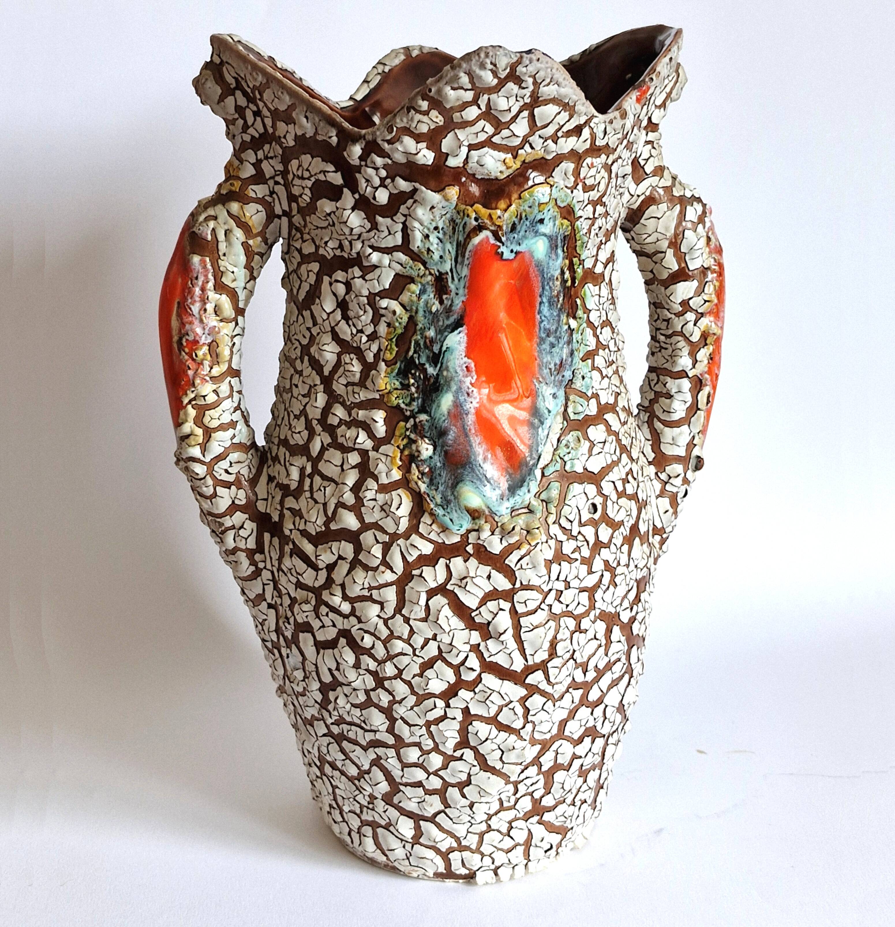 Vallauris ceramic vase