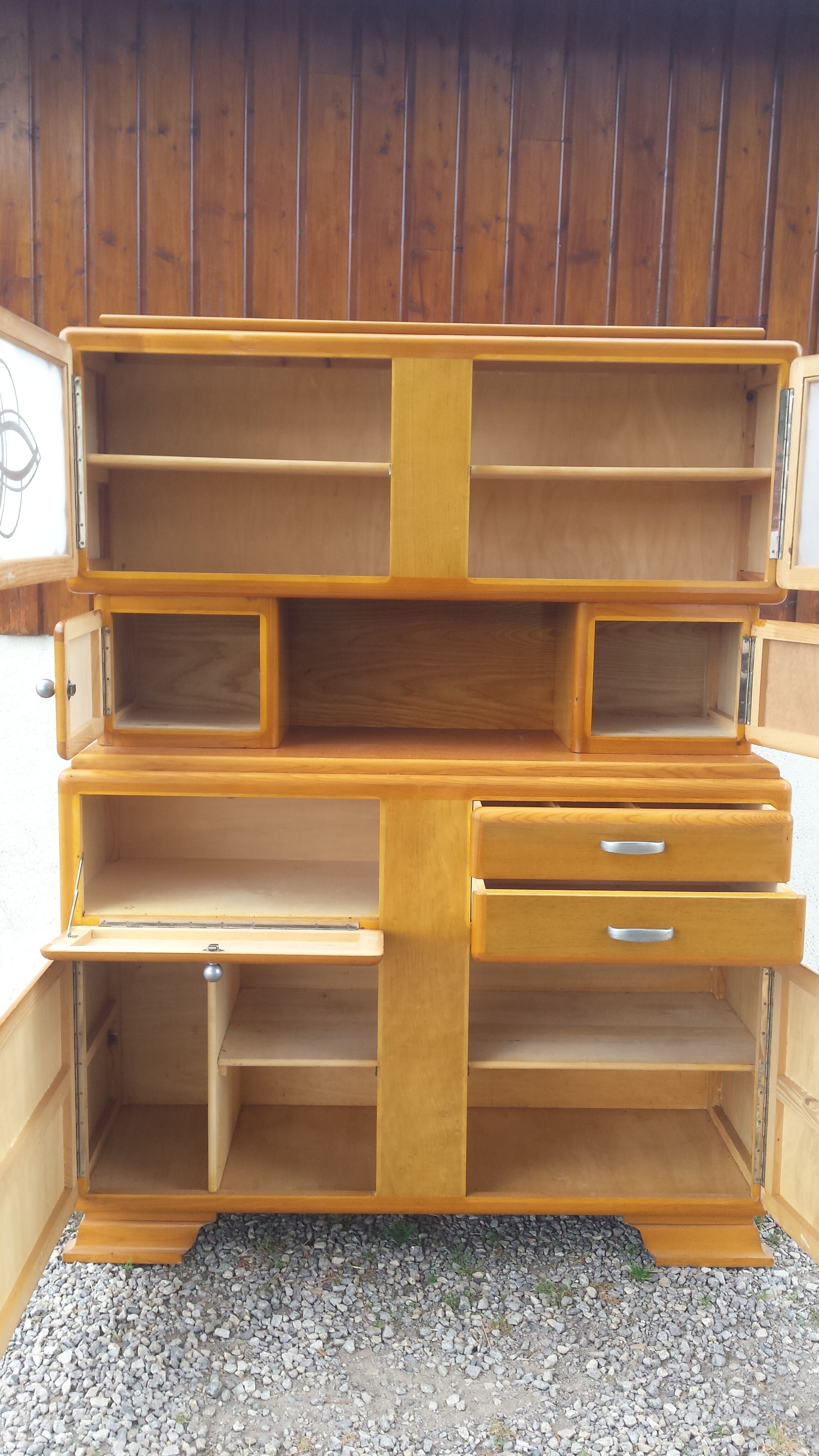 buffet Mado honey color, golden oak