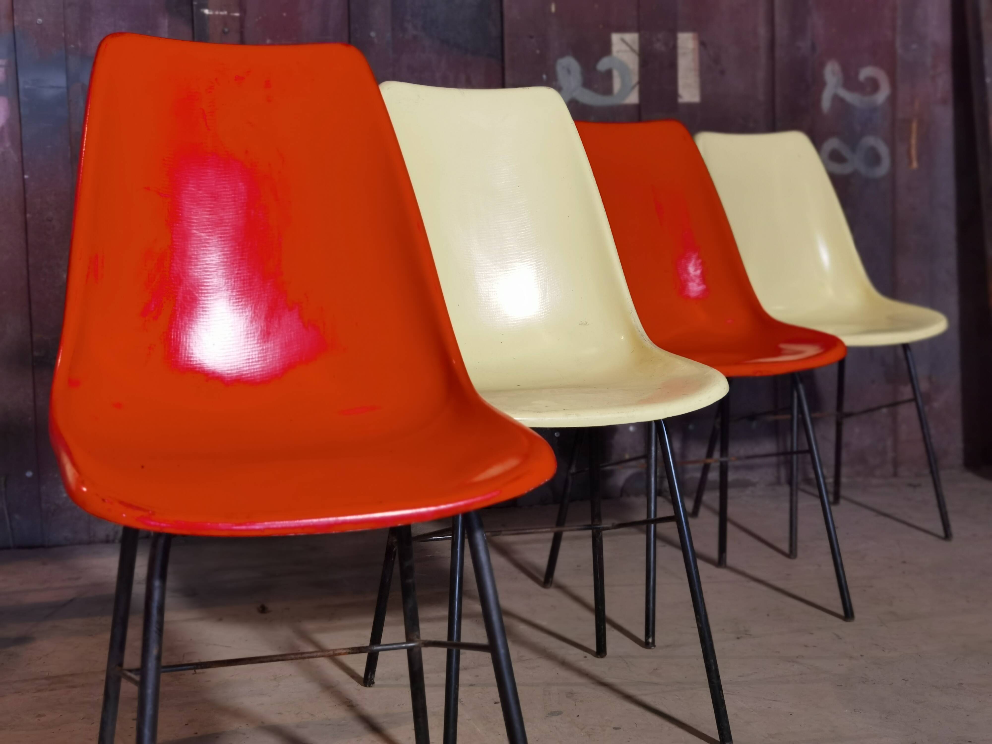 Lot de 8 chaises par Miroslav Navràtil pour Vertex