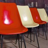 Set of 8 chairs by Miroslav Navràtil for Vertex
