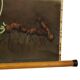 Grande carte scolaire vintage Anémone Jung Koch Quentell 117cm