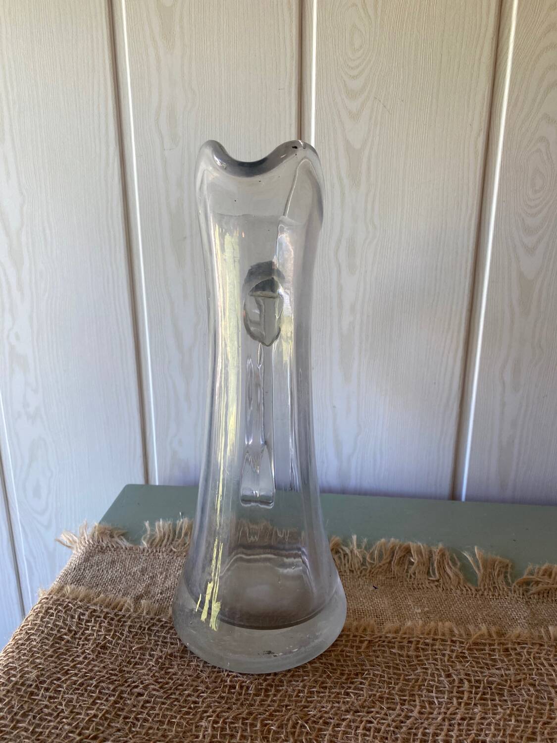 Blown glass carafe