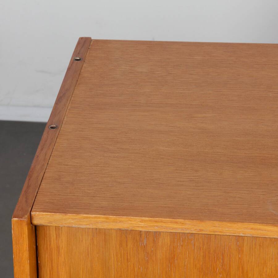 Oak chest of drawers, model U-452, by Jiroutek for Interier Praha, 1960