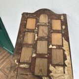 Antique patinated decorative mirror
