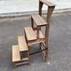 Solid wood stepladder chair 1920