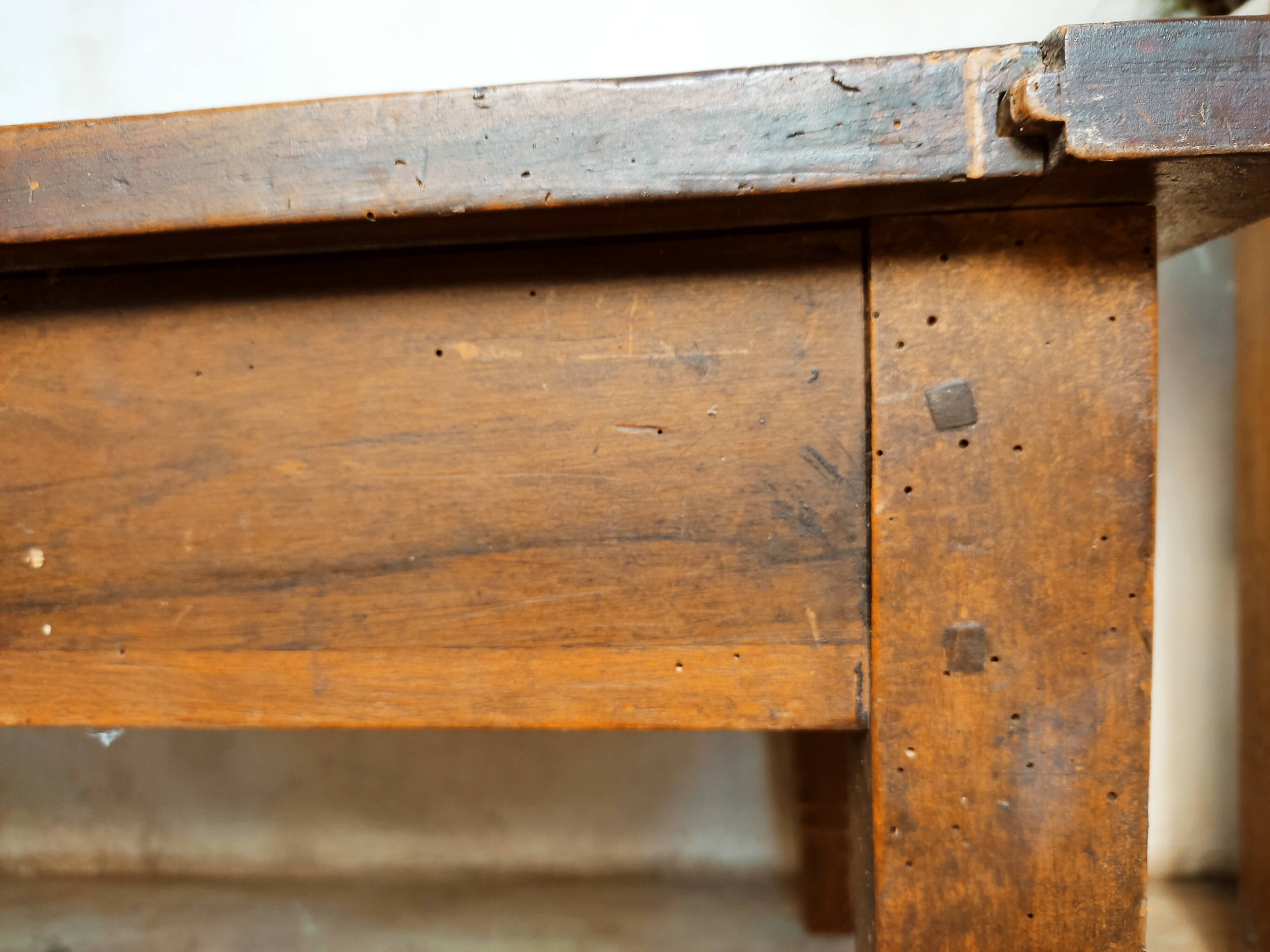 Wooden coffee table