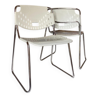 Paire de chaise designer Paolo Favaretto