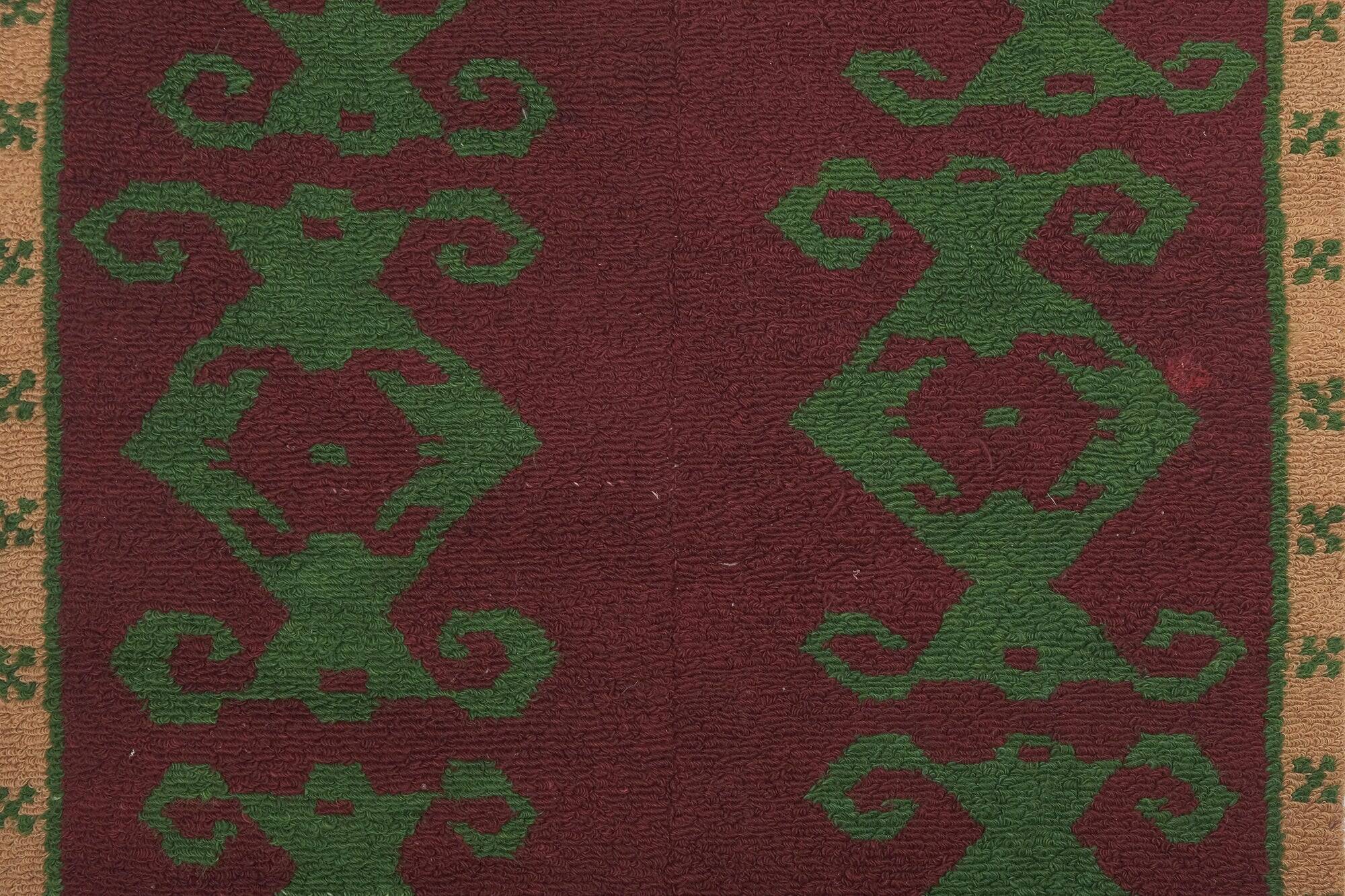 Vintage handmade Turkish rug 121x156 cm