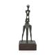 Bronze sculpture of the Queen by Aldo Greco, 1960s.