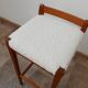 Mid-century teak swedish bar stool