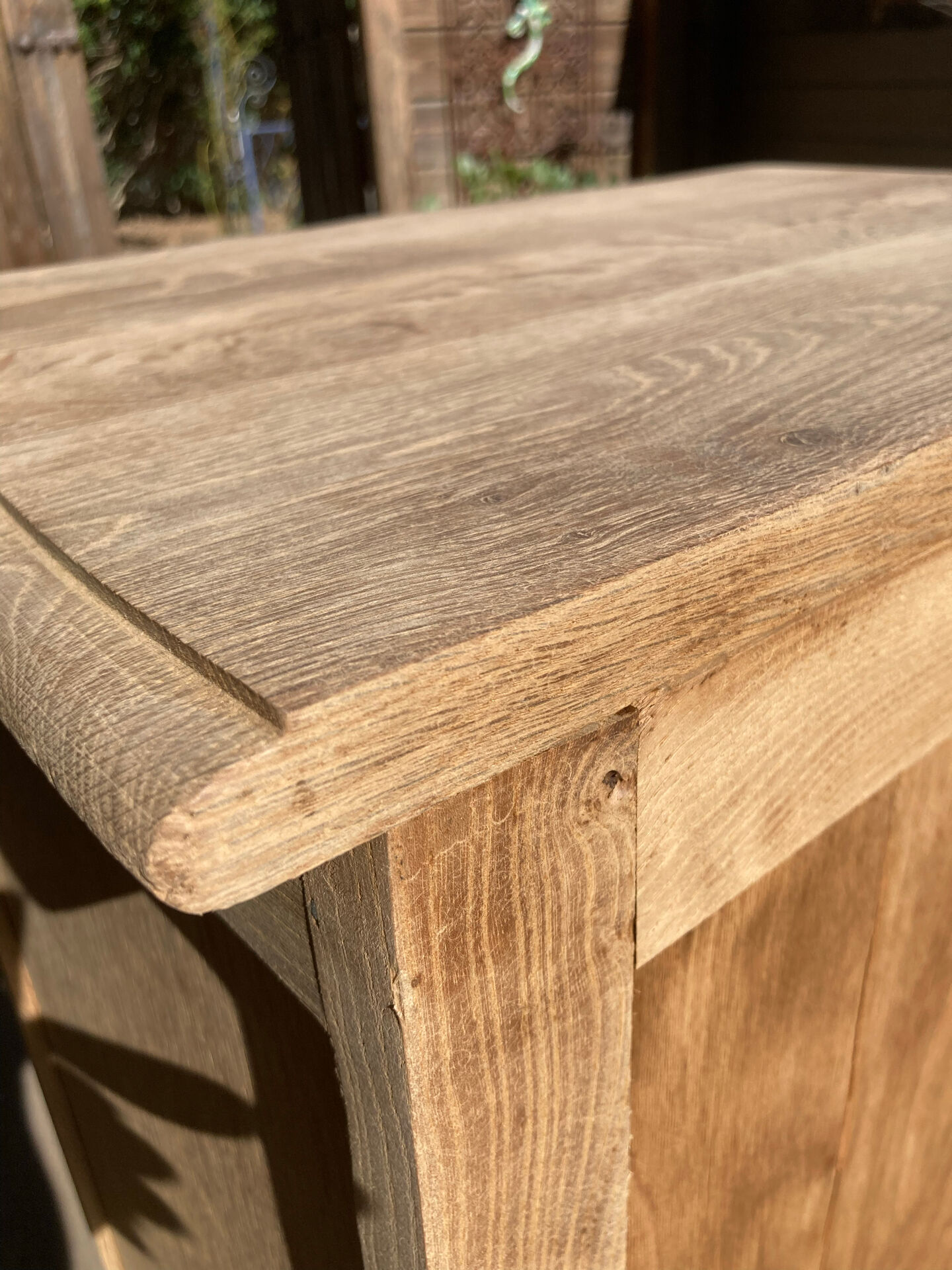 Superb rustic oak jam cupboard of top quality!!
