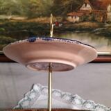 Silent display or servant Henriot Quimper model pink basket