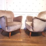 Pair of armchairs from the 50s/60s