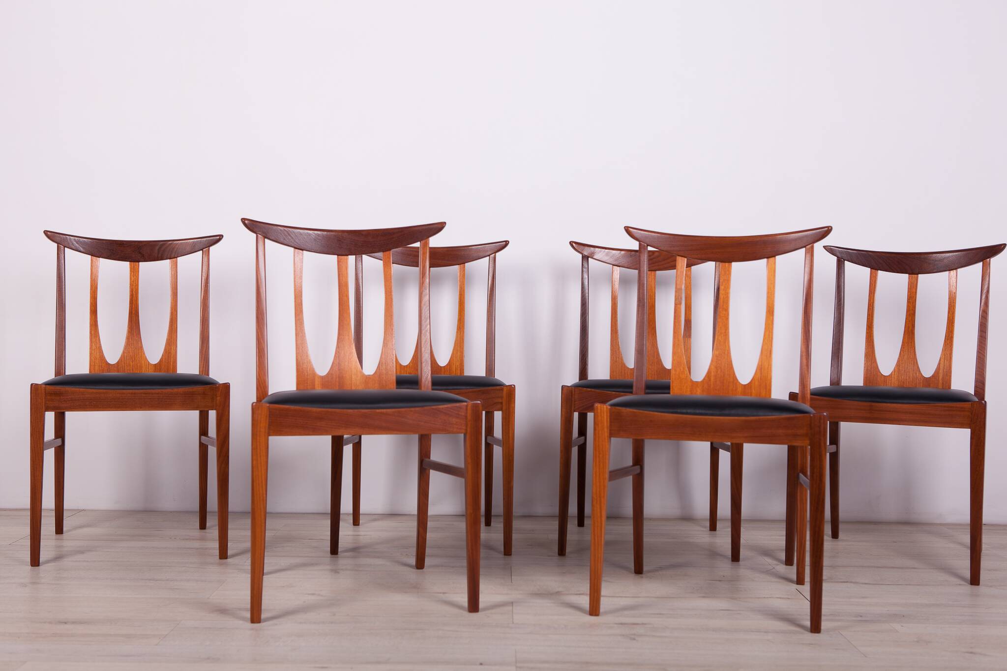 Brasilia Dining Chairs from G-Plan, 1960s, Set of 6