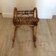 Rocking chair enfant rotin