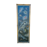 Ancient painting birds