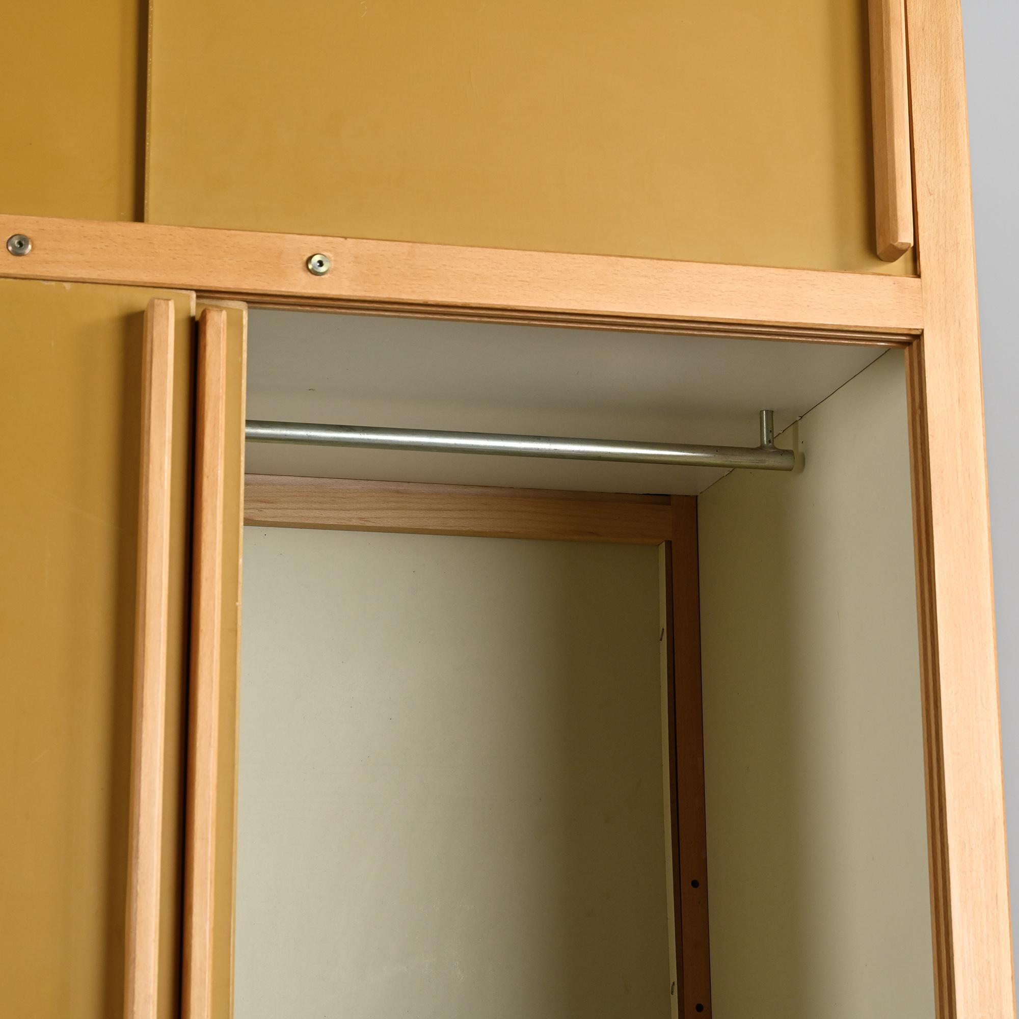 Vintage wardrobe by André Sornay, circa 1960.