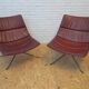 Paire de fauteuils lounge Yuki Zanotta