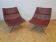 Pair of Yuki Zanotta lounge chairs