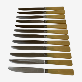 Box of 12 Art Deco knives