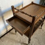 Servant rustic drawer with wheels 1980