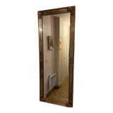 Mirror with a glazing bar