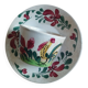 Cup and saucer Creil & Montereau "Rooster"