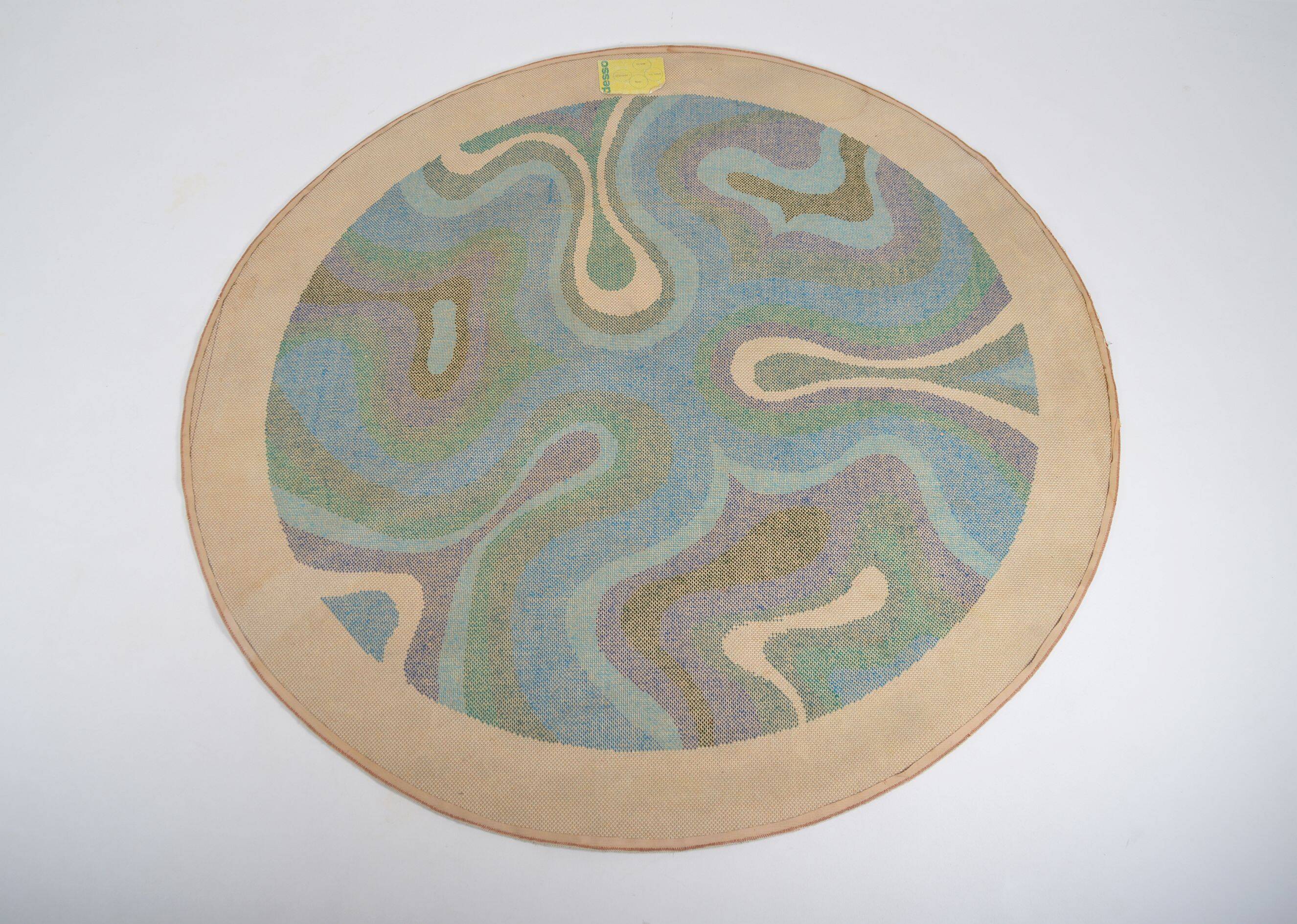 Space age wool carpet Menuette by Desso, 1970s