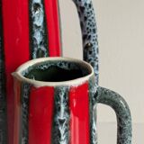 2 pichets, vases vintage en céramique d’art Luc Vallauris